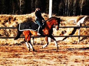 Blixten & jag i mars