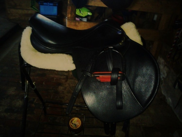 Min nya sadel!