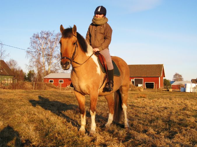 Angelica & Olle på väg ut på tur! 6 mars 2012